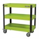 Superline Pro Hi-Viz Green 3 Tier Heavy-Duty Workshop Trolley CX110HV