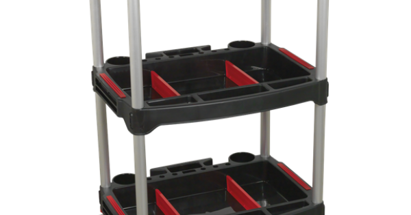 Parts Workshop Trolley CX313 | Removable Divider Shelf Trolley | The ...
