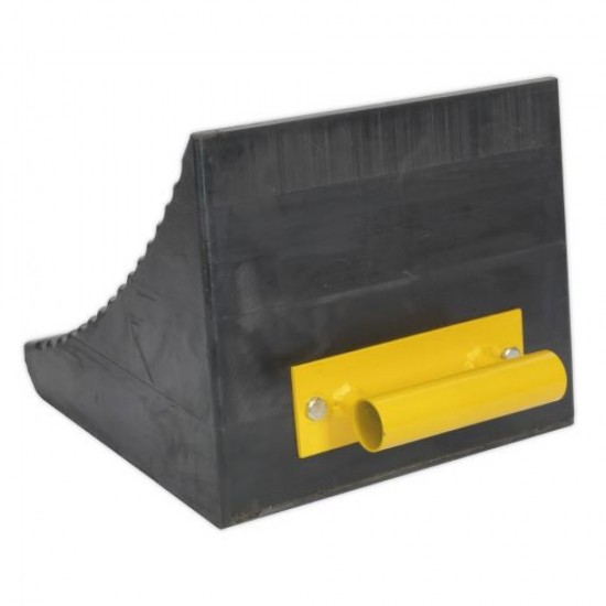 Extra Heavy-Duty Rubber 12kg Wheel Chock WC12 Extra Heavy-Duty Rubber 12kg Wheel Chock WC12