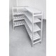 EKO Fit Aluminium Express Shelving (Extension Bays) AOKFS375/17/4