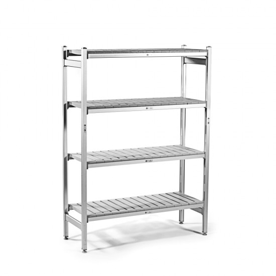EKO Fit Aluminium Express Shelving (Starter Bays) KFS375/17/4 EKO Fit Aluminium Express Shelving (Starter Bays) KFS375/17/4