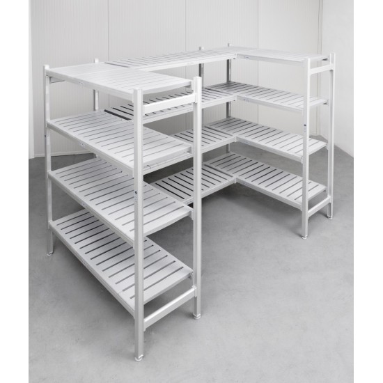 EKO Fit Aluminium Express Shelving (Extension Bays) AOKFS375/17/4