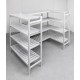 EKO Fit Aluminium Express Shelving (Extension Bays) AOKFS375/17/4
