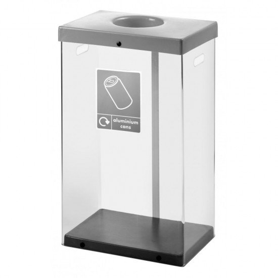 Clear Body 60 Litre Recycling Bins CLR60 Clear Body 60 Litre Recycling Bins CLR60