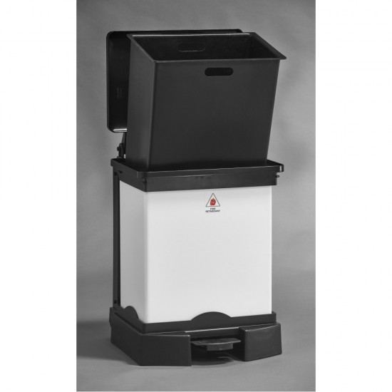 All Plastic Pedal Operated Fire Resistant 45 Litre Sackholders FSH45 All Plastic Pedal Operated Fire Resistant 45 Litre Sackholders FSH45