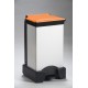 All  Plastic Pedal Operated Fire Resistant 65 Litre Sackholders FSH65