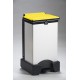 All  Plastic Pedal Operated Fire Resistant 65 Litre Sackholders FSH65