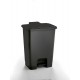 All Plastic 15 litre pedal operated step on container waste bins PLPED15 All Plastic 15 litre pedal operated step on container waste bins PLPED15