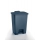All Plastic 15 litre pedal operated step on container waste bins PLPED15 All Plastic 15 litre pedal operated step on container waste bins PLPED15