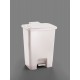 All Plastic 15 litre pedal operated step on container waste bins PLPED15 All Plastic 15 litre pedal operated step on container waste bins PLPED15