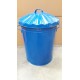 Metal 90 Litre Trashcan Bin TRASHCAN90