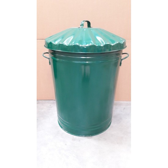 Metal 90 Litre Trashcan Bin TRASHCAN90