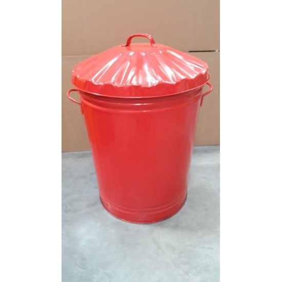 Metal 90 Litre Trashcan Bin TRASHCAN90