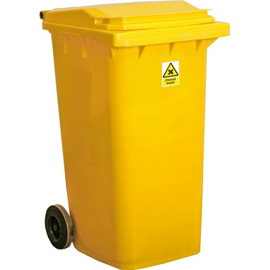Clinical Waste Wheelie Bins SB120C Clinical Waste Wheelie Bins SB120C