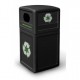 140 Litre Square Dome Recycle Bin SQDOMERECY