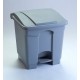 All Plastic 30 litre pedal operated step on container waste bins STEP30 All Plastic 30 litre pedal operated step on container waste bins STEP30