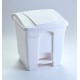 All Plastic 30 litre pedal operated step on container waste bins STEP30 All Plastic 30 litre pedal operated step on container waste bins STEP30