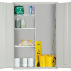Extra Wide Janitorial Cupboard 724818JAN