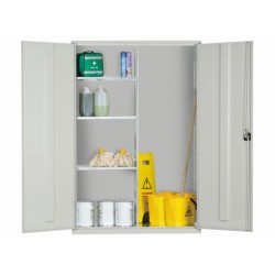 Extra Wide Janitorial Cupboard 724818JAN