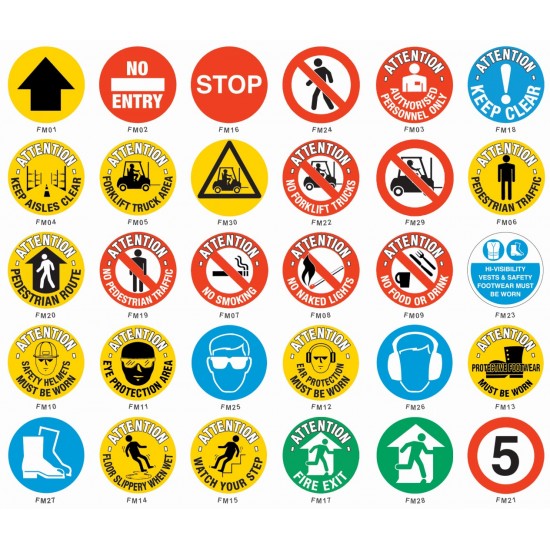 Self Adhesive Floor Graphic Markers Self Adhesive Floor Graphic Markers