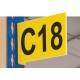Angled Aisle Markers (FLAG) Type