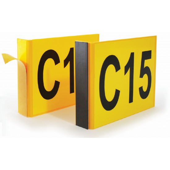 Angled Aisle Markers (FLAG) Type