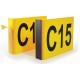 Angled Aisle Markers (FLAG) Type