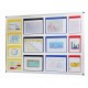Rainbow Coloured Document Pockets CAP4 Rainbow Coloured Document Pockets CAP4