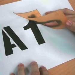 Stencil Letters & Numbers